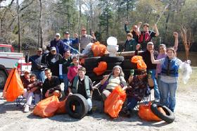 The Nottoway Indian Tribe of Virginia, Inc. clean the Nottoway River